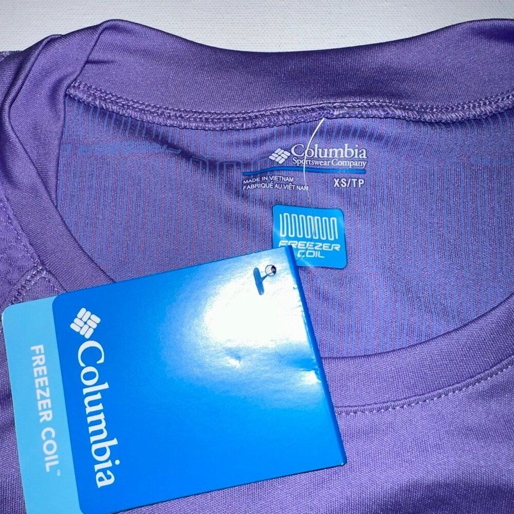 NEW COLUMBIA WOMENS ATHLETIC TOP - Picture 3 of 5